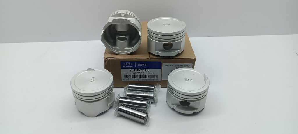 PISTON ACCENT DODGE BRISA GETZ 1.3 (030) 96-07 (1.5X1.5X3 71.5MM) - Vista 4