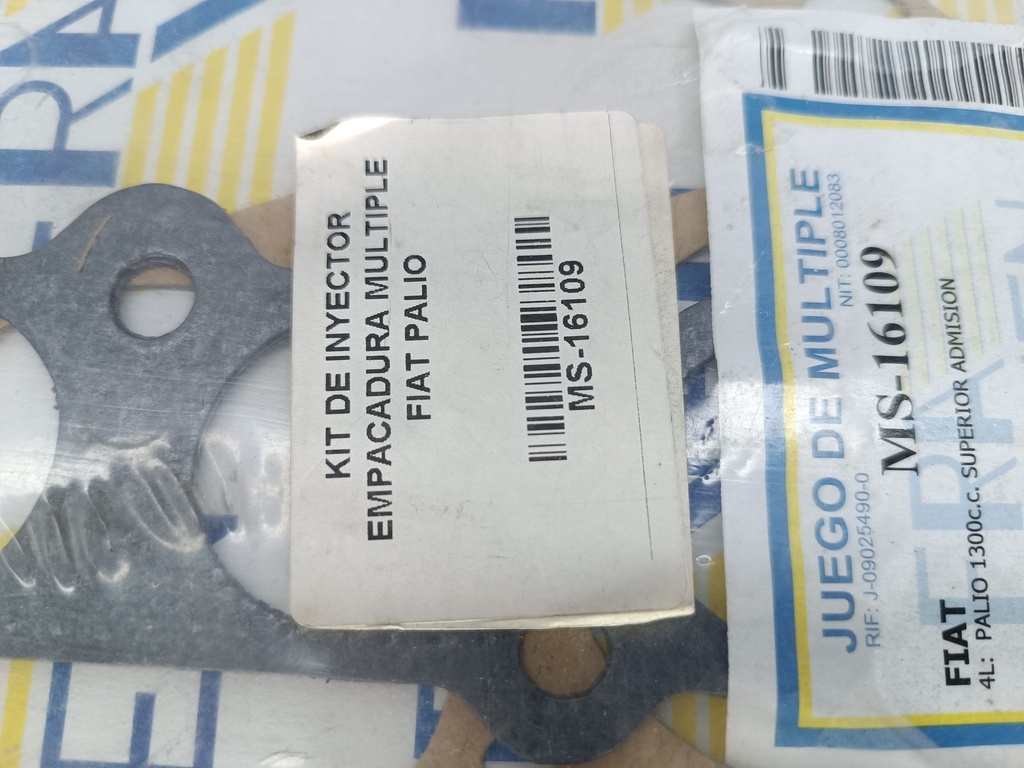 KIT INYECTOR EMPACADURA MULTIPLE FIAT PALIO - Vista 3