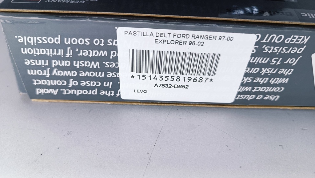 PASTILLA DELT FORD RANGER 97-00 EXPLORER 96-02 - Vista 4
