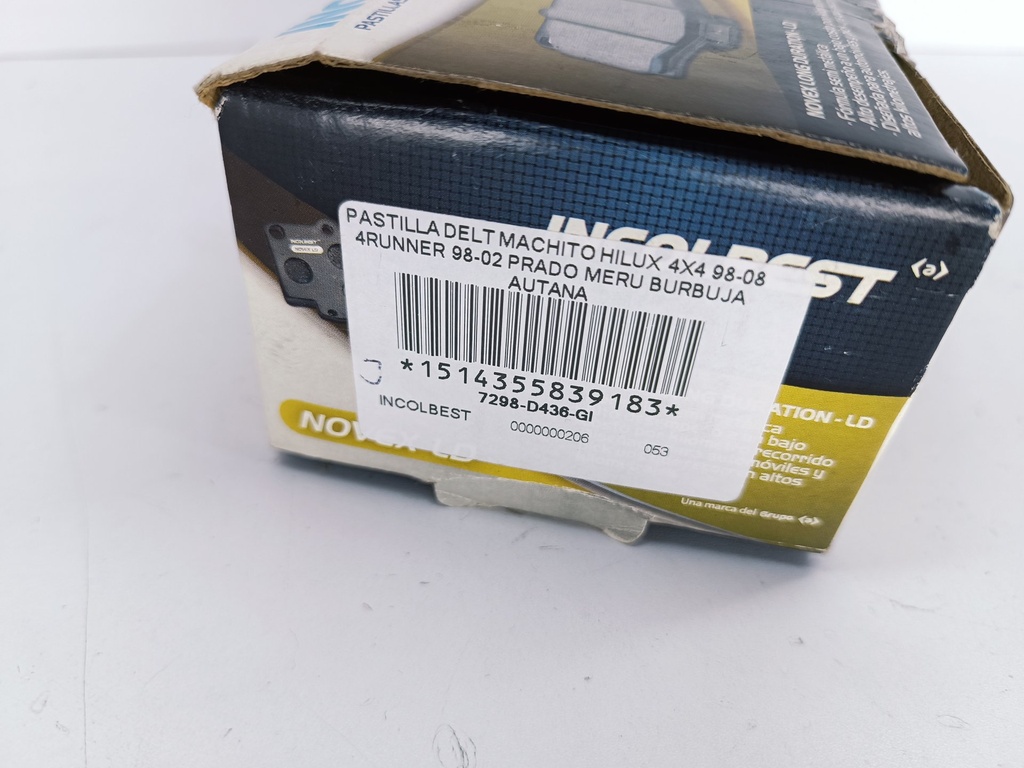 PASTILLA DELT MACHITO HILUX 4X4 98-08 4RUNNER 98-09 PRADO MERU BURBUJA AUTANA - Vista 3
