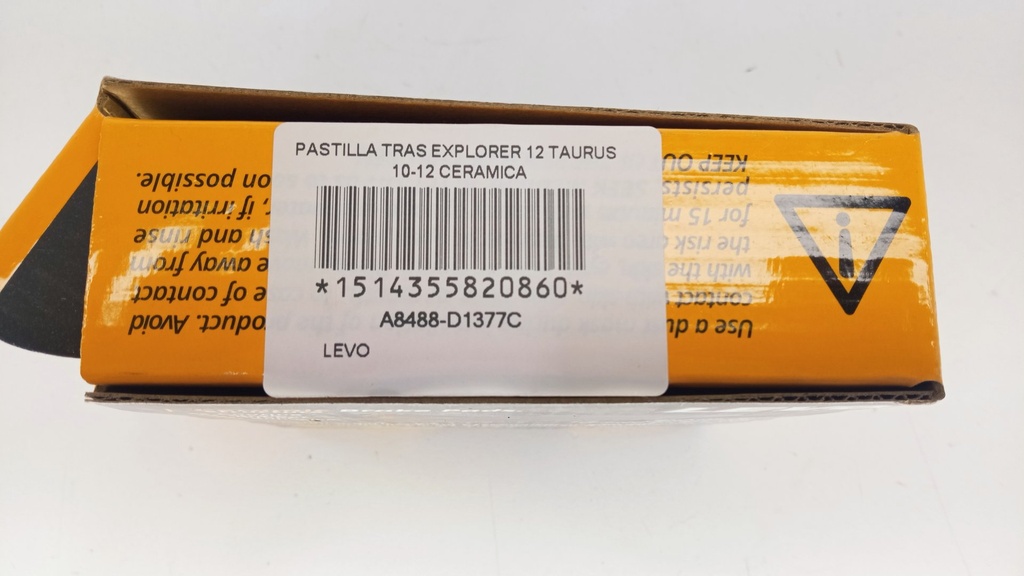 PASTILLA TRAS EXPLORER 12 TAURUS 10-12 CERAMICA - Vista 3