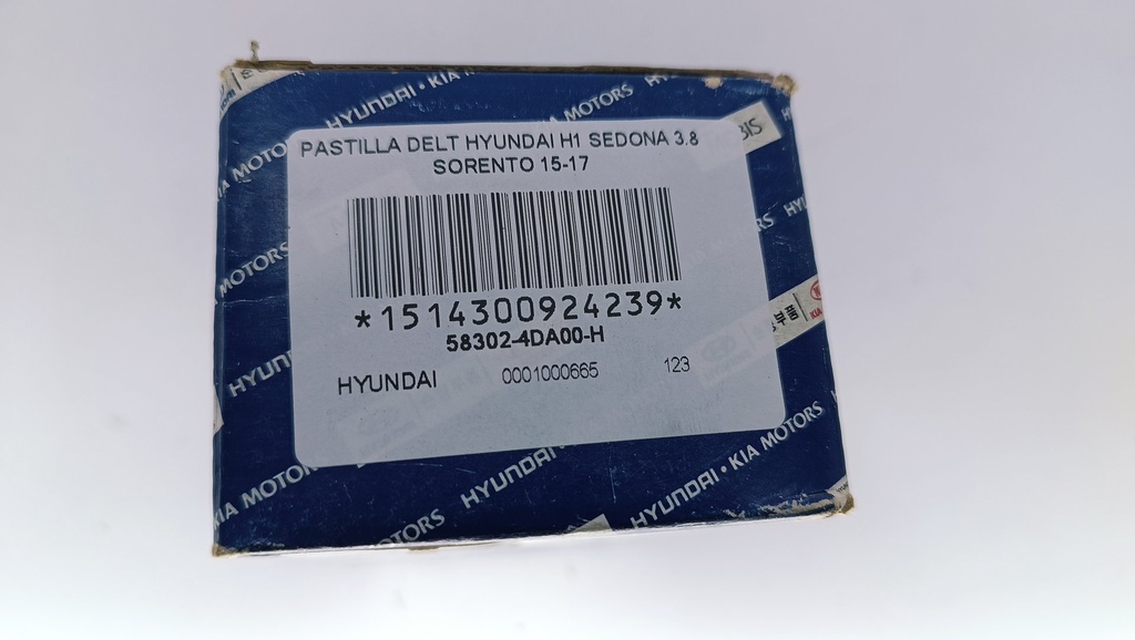 PASTILLA TRAS HYUNDAI H1 SEDONA 3.8 SORENTO 15-17 - Vista 8