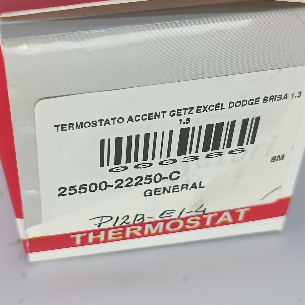 TERMOSTATO ACCENT GETZ EXCEL DODGE BRISA 1.3 1.5 - Vista 6