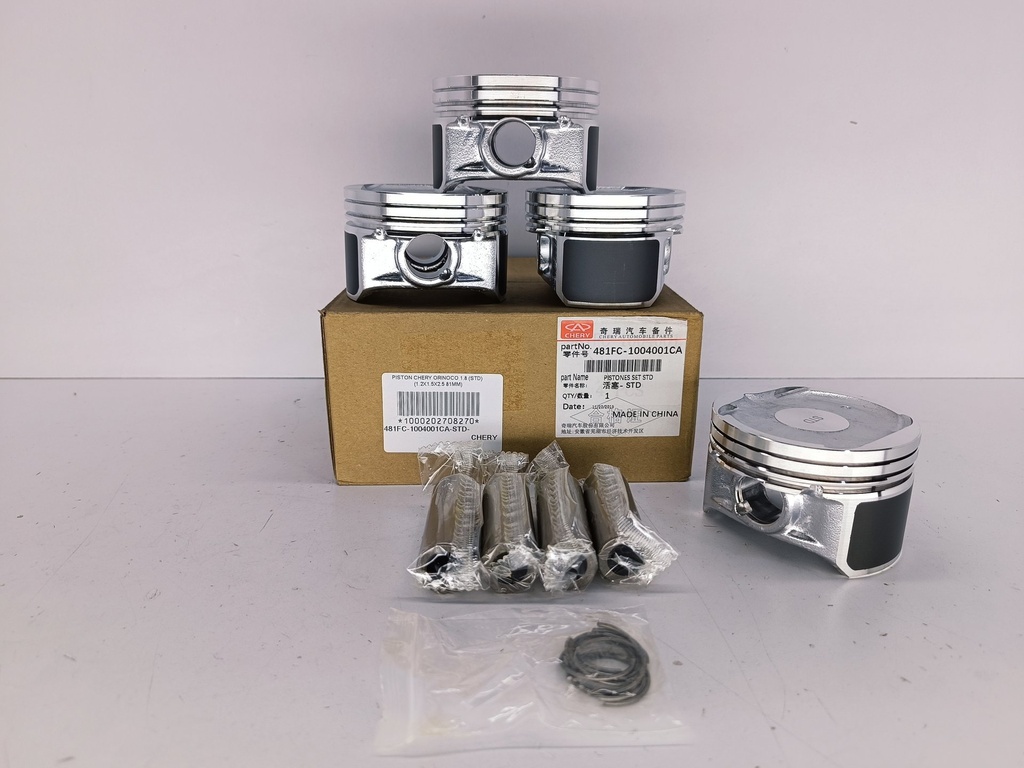 PISTON CHERY ORINOCO 1.8 (STD) (1.2X1.5X2.5 81MM) - Vista 6