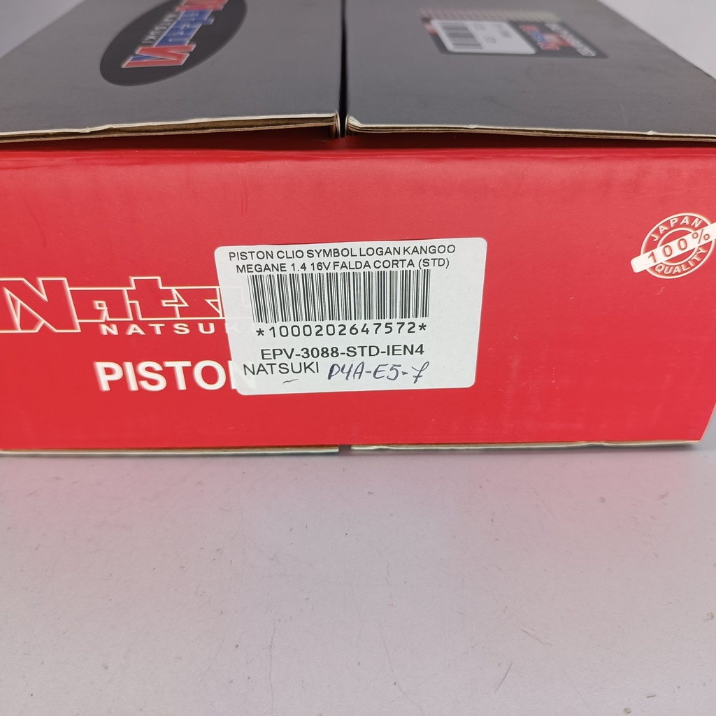 PISTON CLIO SYMBOL LOGAN KANGOO MEGANE 1.4 16V FALDA CORTA (STD) (PASADOR 20MM) - Vista 6