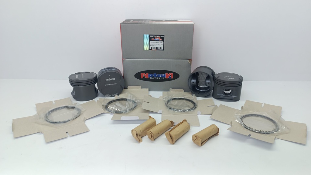PISTON CLIO SYMBOL LOGAN KANGOO MEGANE 1.4 16V FALDA LARGA (STD) CON ANILLOS - Vista 3
