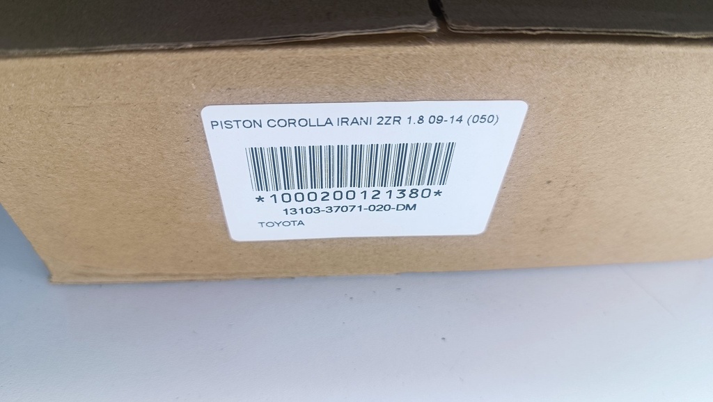 PISTON COROLLA IRANI 2ZR 1.8 09-14 (030) (1X1X1.5 80.5MM) - Vista 5