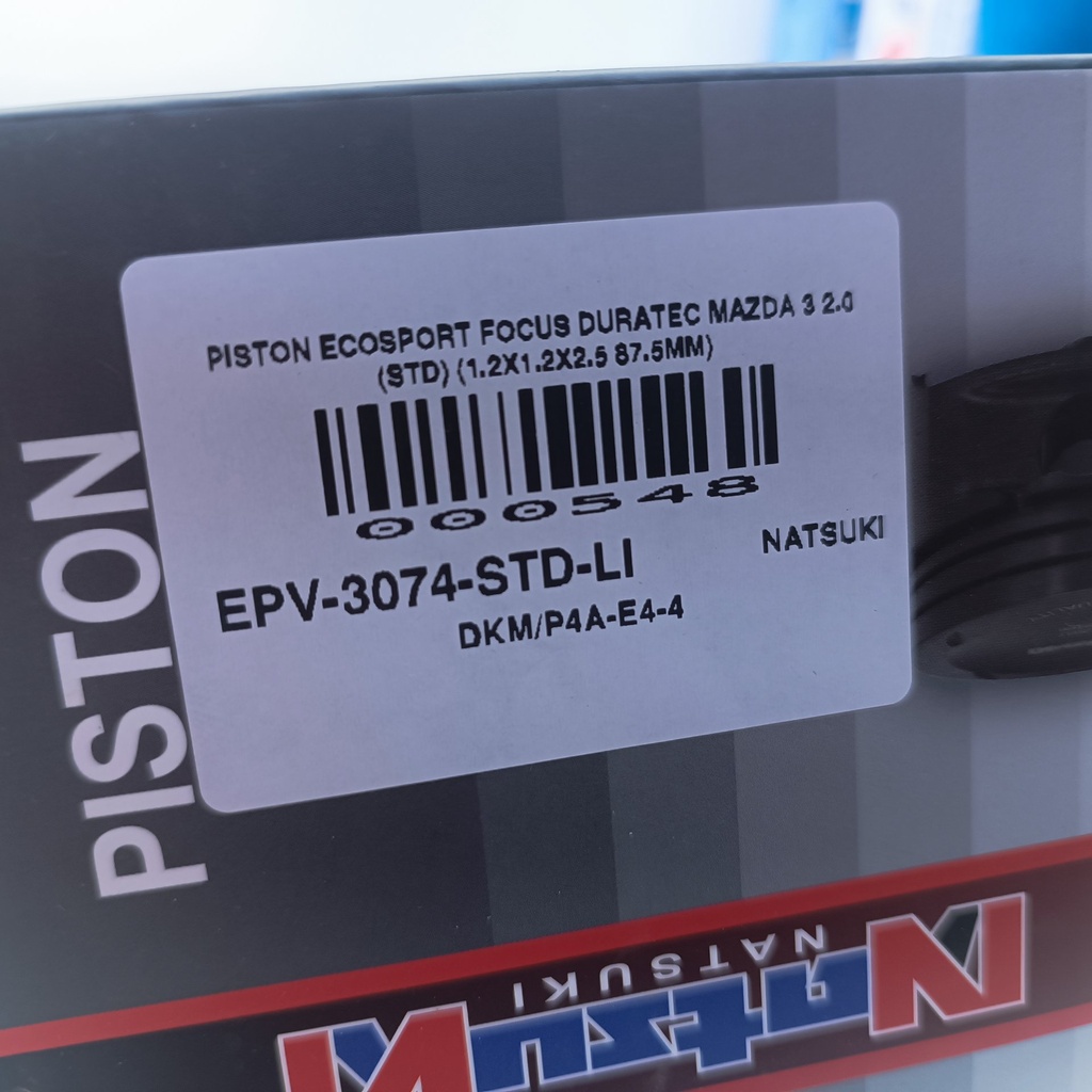 PISTON ECOSPORT FOCUS DURATEC MAZDA 3 2.0 (STD) (1.2X1.2X2.5 87.5MM) - Vista 6