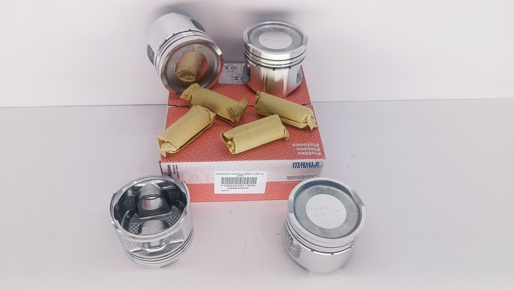 PISTON FIAT UNO PALIO SIENA 1.3 MPI 8v (STD) (1.5X1.5X3 76MM) - Vista 3