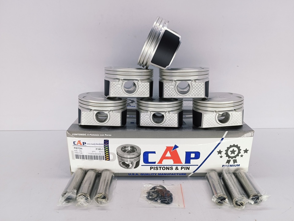 PISTON FUSION ESCAPE 3.0 (030) 1.2X1.5X2.5 89MM - Vista 2
