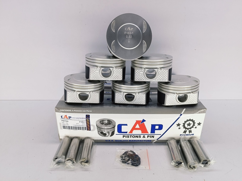 PISTON FUSION ESCAPE 3.0 (030) 1.2X1.5X2.5 89MM - Vista 3