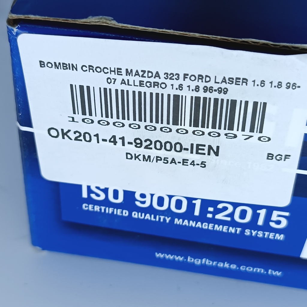 BOMBIN CROCHE MAZDA 323 FORD LASER 1.6 1.8 96-07 ALLEGRO 1.6 1.8 96-99 - Vista 7