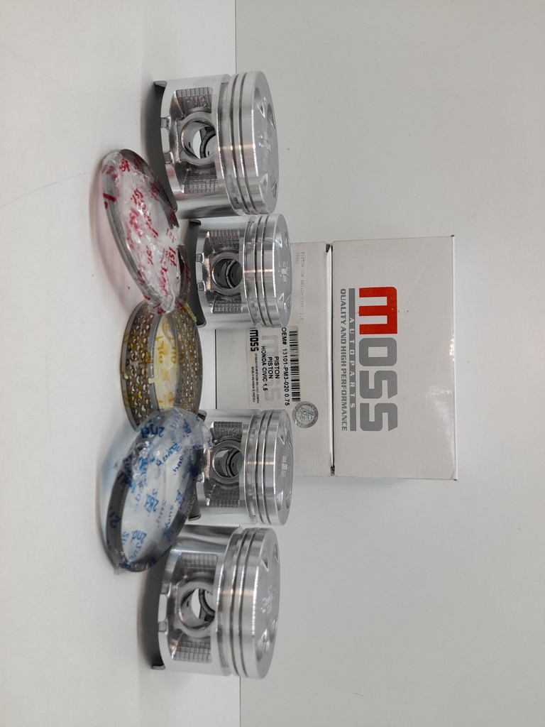 PISTON HONDA CIVIC 1.5 92-95 (040) (1.2X1.5X4 75MM) CON ANILLO - Vista 3