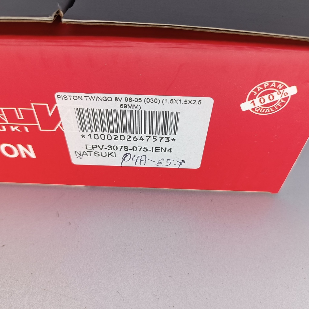 PISTON TWINGO 8V 96-05 (030) (1.5X1.5X2.5 69MM) - Vista 7