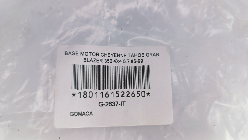 BASE MOTOR CHEYENNE TAHOE GRAN BLAZER 350 4X4 5.7 85-99 - Vista 5