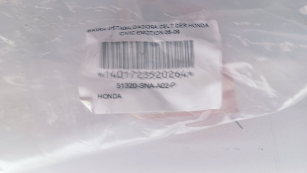 BARRA ESTABILIZADORA DELT DER HONDA CIVIC EMOTION 06-09 - Vista 4