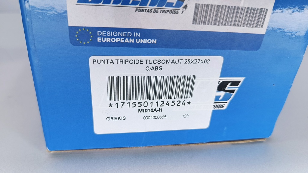 PUNTA TRIPOIDE R/INT C/ABS 25X27X60 TUCSON AUT IZQ/DER - Vista 9