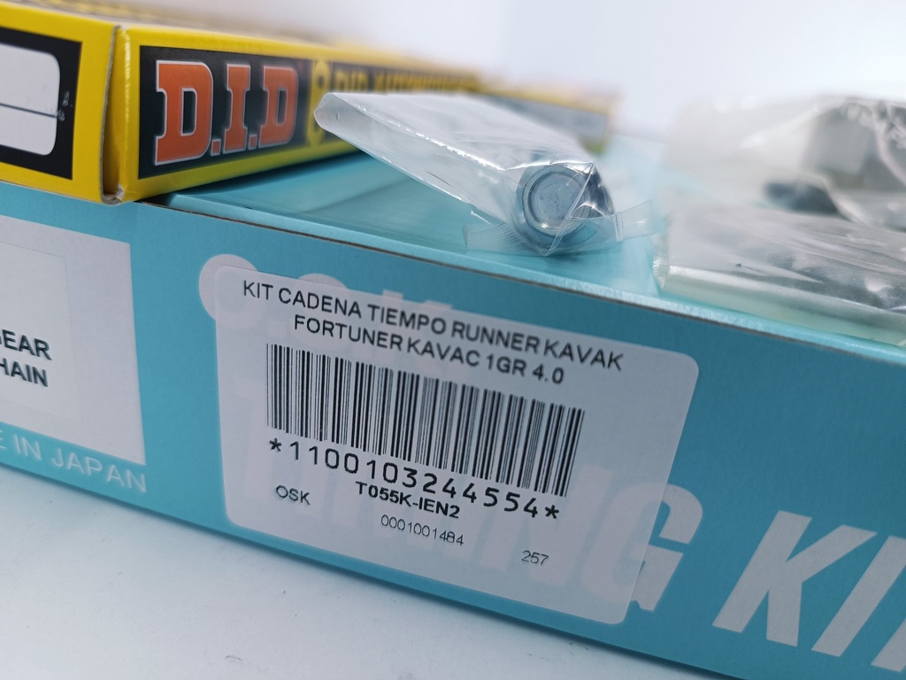 KIT CADENA TIEMPO RUNNER KAVAK FORTUNER KAVAC 1GR 4.0 - Vista 5