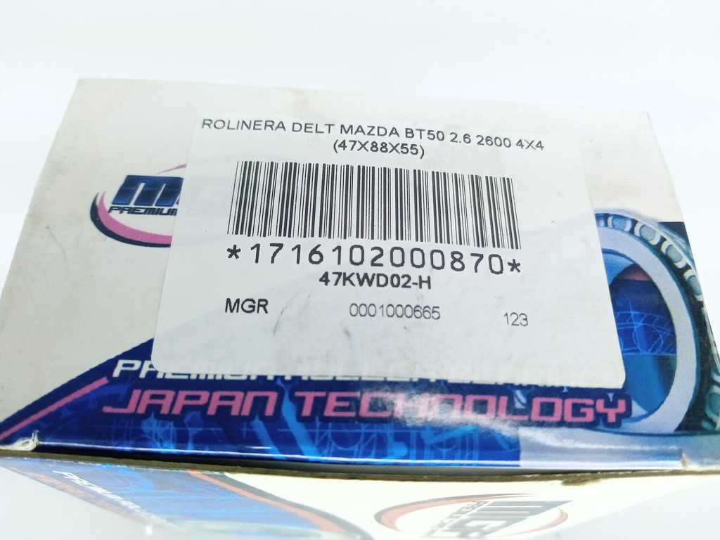 ROLINERA DELT MAZDA BT50 2.6 2600 4X4 (47X88X55) - Vista 8
