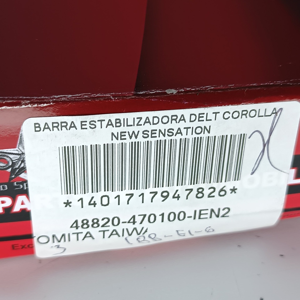 BARRA ESTABILIZADORA DELT COROLLA NEW SENSATION - Vista 4