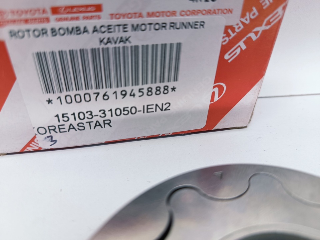 ROTOR BOMBA ACEITE MOTOR RUNNER KAVAK - Vista 2