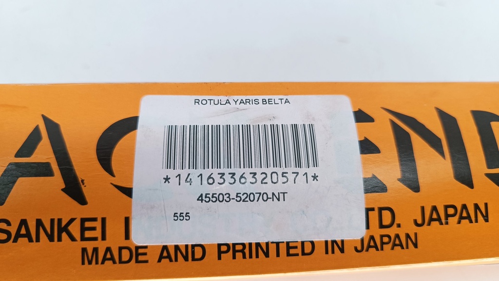 ROTULA YARIS BELTA - Vista 4