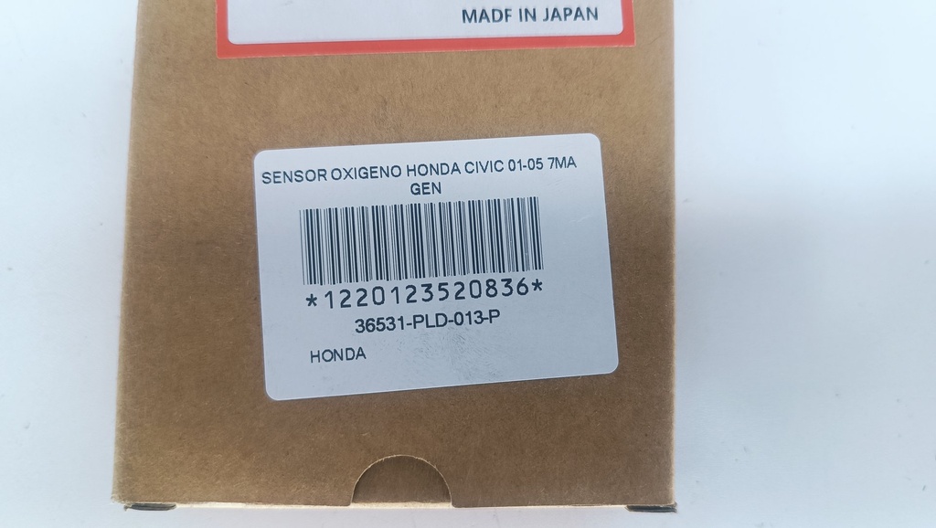 SENSOR OXIGENO HONDA CIVIC 01-05 7MA GEN - Vista 4