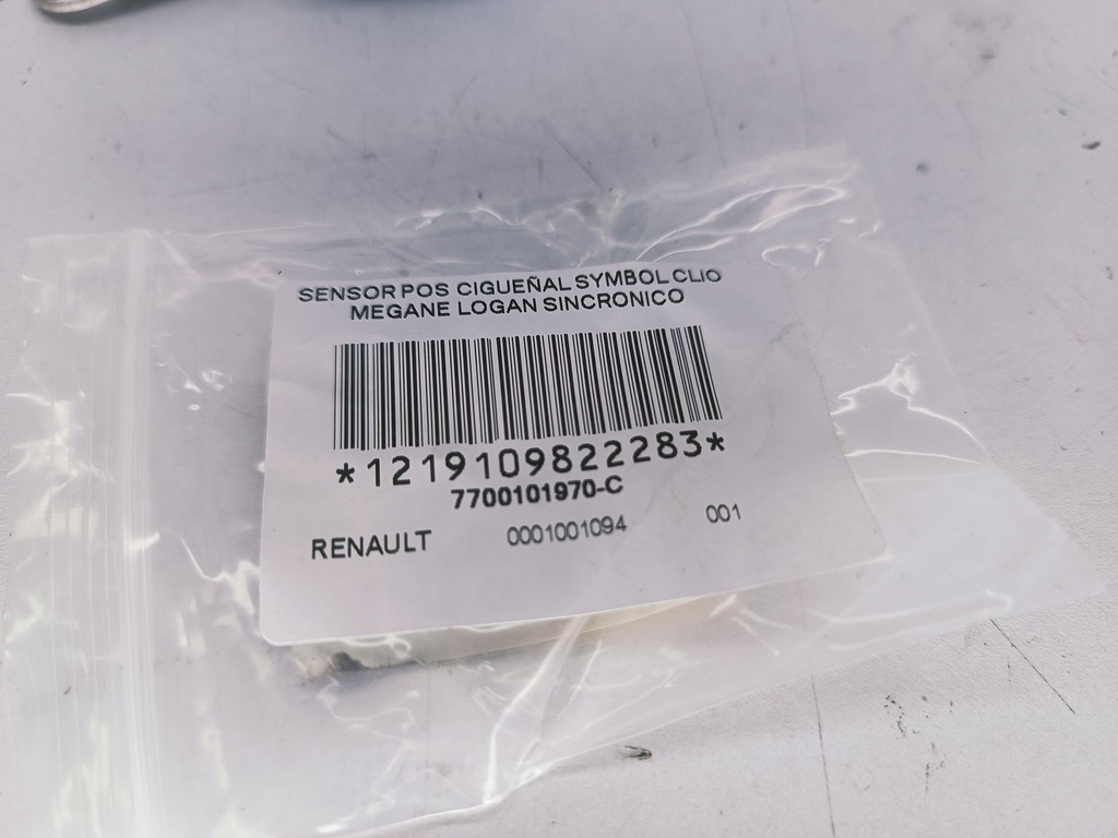 SENSOR POS CIGUEÑAL SYMBOL CLIO MEGANE LOGAN SINCRONICO - Vista 4