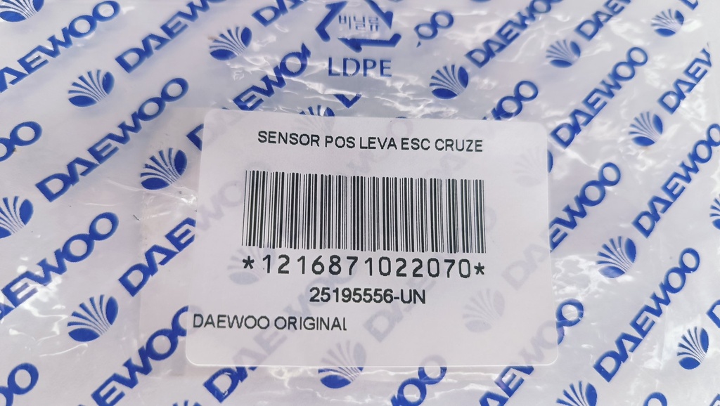 SENSOR POS LEVA ESC CRUZE - Vista 5