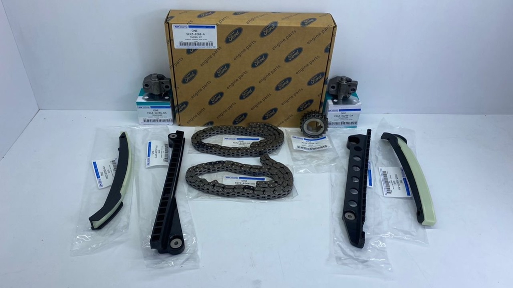 KIT CADENA TIEMPO TRITON FORTALEZA F150 EXPEDITION FX4 SOHC 330 5.4 2V 02-10 (9 PZAS) (SIN PIÑON LEVA) - Vista 1