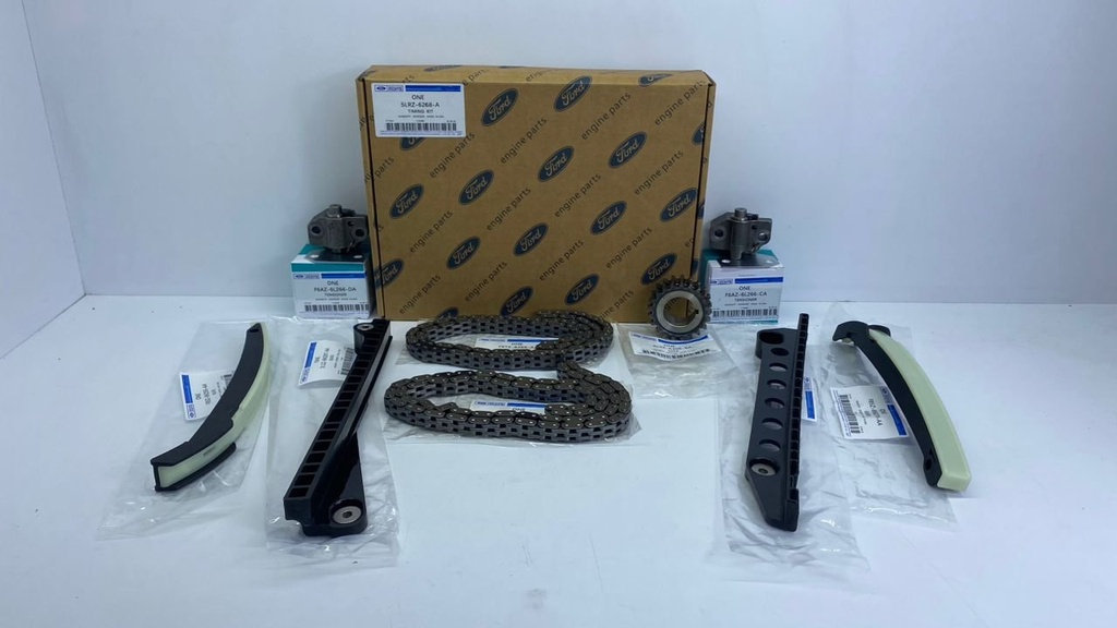 KIT CADENA TIEMPO TRITON FORTALEZA F150 EXPEDITION FX4 SOHC 330 5.4 2V 02-10 (9 PZAS) (SIN PIÑON LEVA) - Vista 2