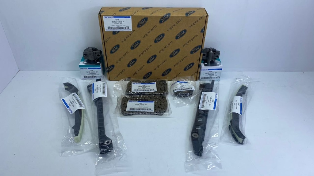 KIT CADENA TIEMPO TRITON FORTALEZA F150 EXPEDITION FX4 SOHC 330 5.4 2V 02-10 (9 PZAS) (SIN PIÑON LEVA) - Vista 3