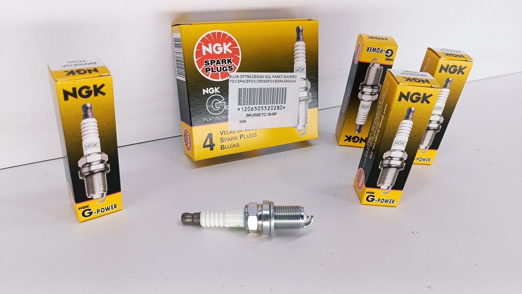 BUJIA OPTRA DESIGN GOL PARATI SAVEIRO FOX SPACEFOX CROSSFOX BORA ARAUCA TIGGO ORINOCO X1 3 ELECTRODOS - Vista 3