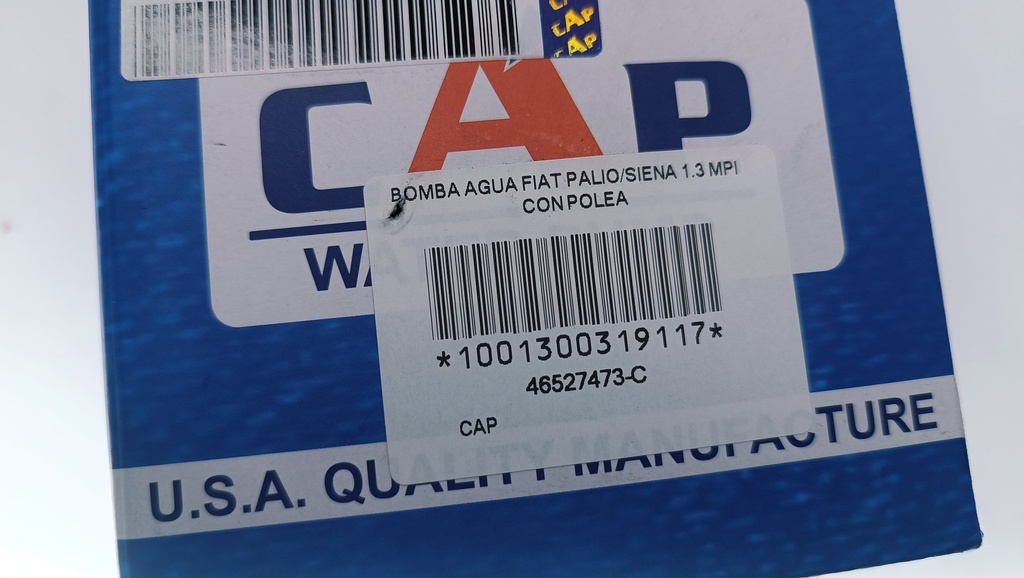 BOMBA AGUA PALIO YOUNG SIENA MPI 1.3 98-01 (CON POLEA) - Vista 4