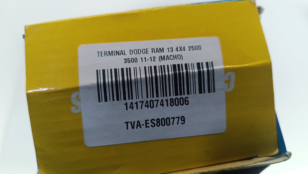 TERMINAL DODGE RAM 13 4X4 2500 3500 11-12 (MACHO) - Vista 10