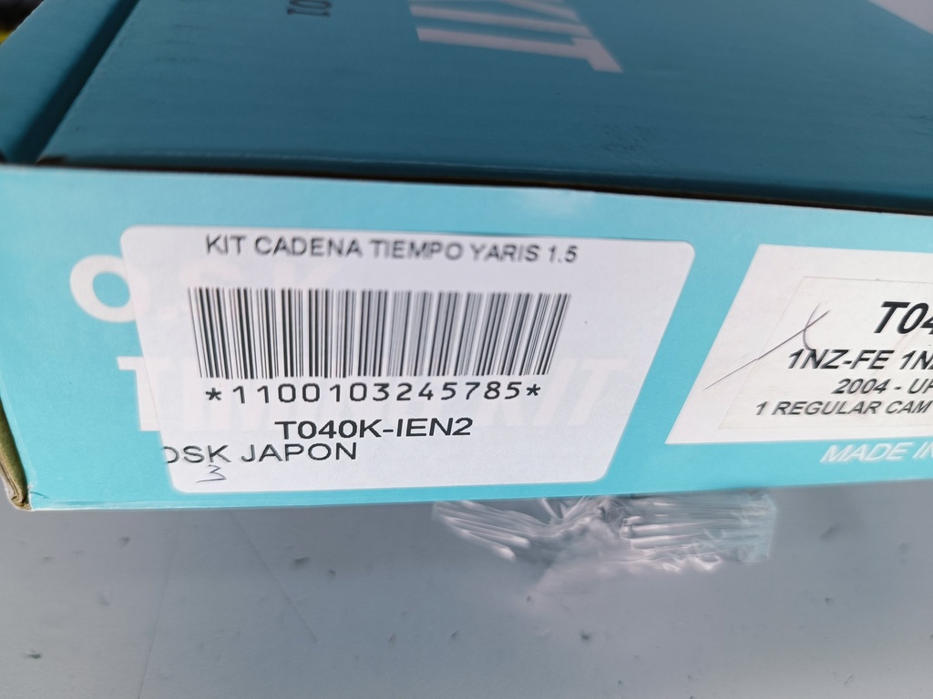 KIT CADENA TIEMPO YARIS 1.5 - Vista 4
