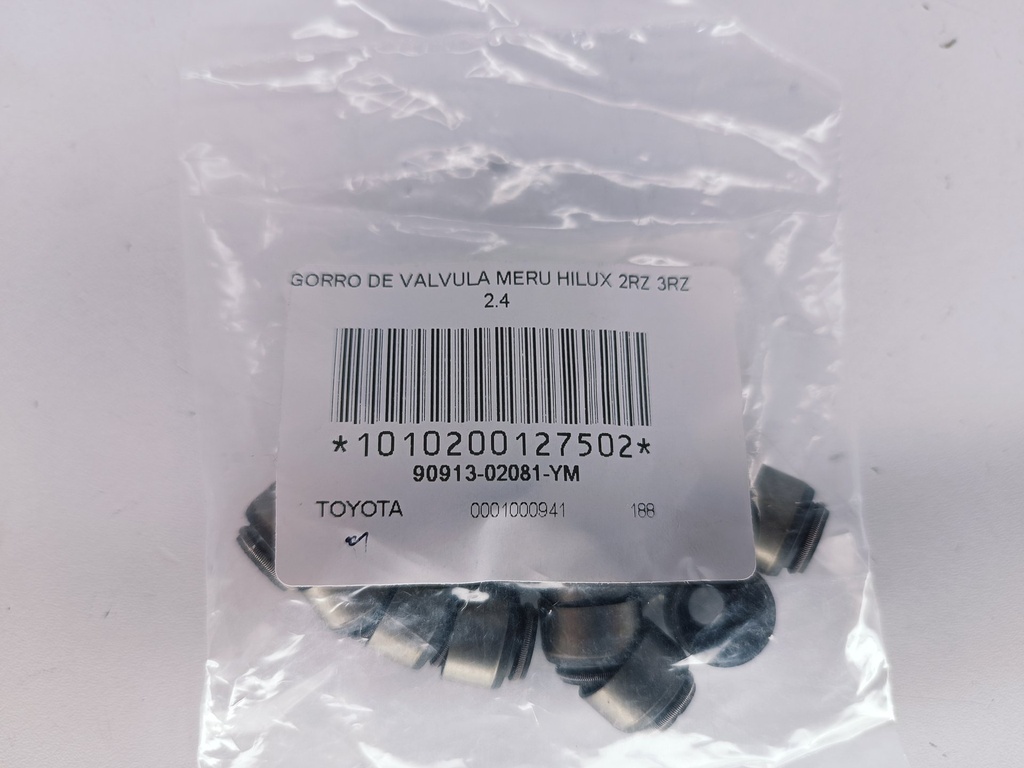 GORRO DE VALVULA MERU HILUX 2RZ 3RZ 2.4 JUEGO DE 16 - Vista 2