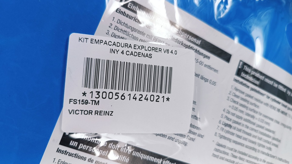 KIT EMPACADURA EXPLORER V6 4.0 INY 4 CADENAS - Vista 5
