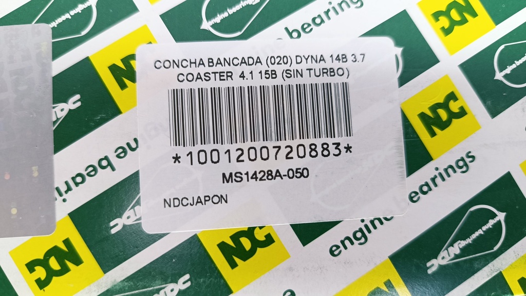 CONCHA BANCADA (020) DYNA 14B 3.7 COASTER 4.1 15B (SIN TURBO) - Vista 6
