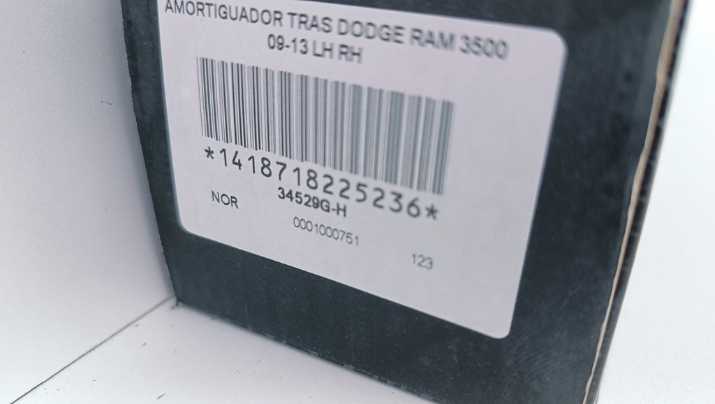 AMORTIGUADOR TRAS DODGE RAM 3500 09-13 LH RH - Vista 3