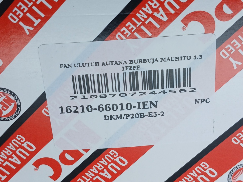 FAN CLUTCH AUTANA BURBUJA MACHITO 4.5 1FZFE - Vista 7