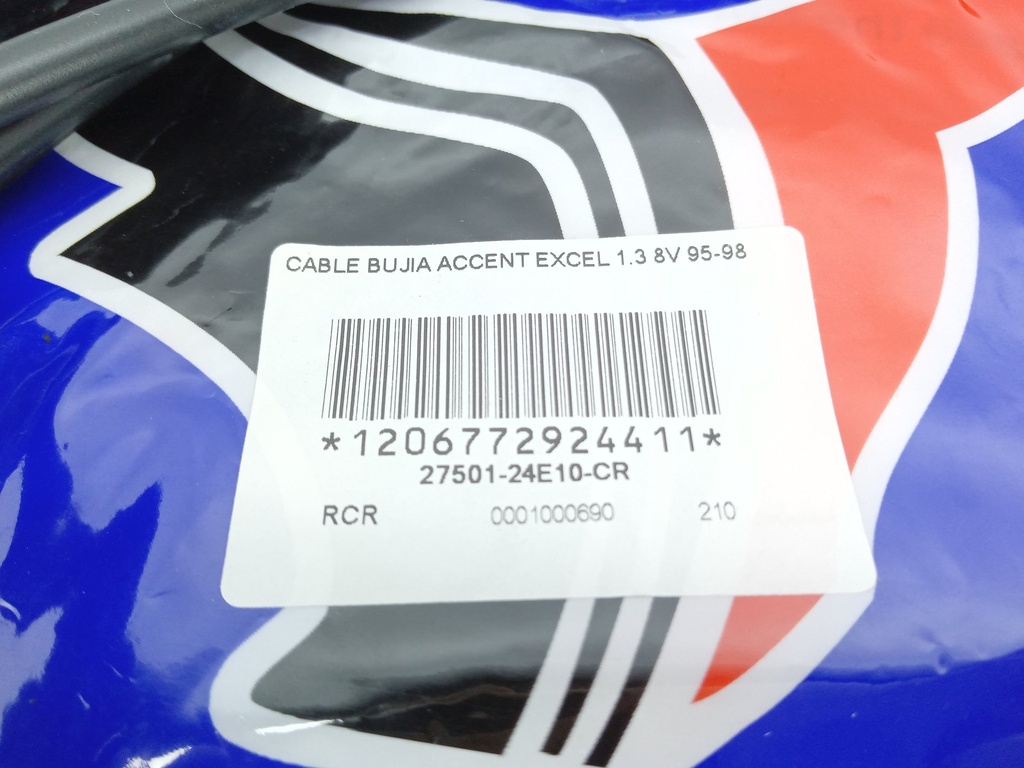 CABLE BUJIA ACCENT EXCEL 1.3 8V 95-98 - Vista 5