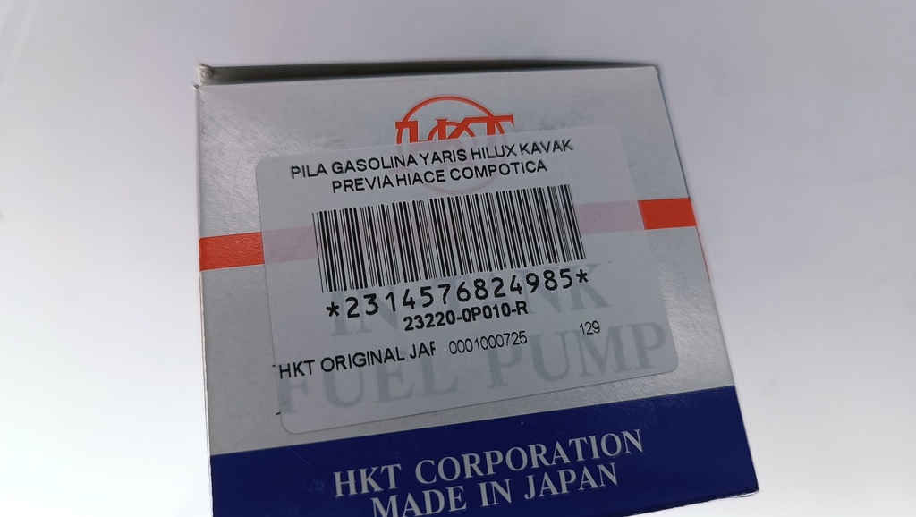 PILA GASOLINA YARIS BELTA 1.3 SPORT 06-14 COROLLA 09-17 HILUX KAVAK FORTUNER HIACE 2.7 4.0 04-15 (COMPOTICA) - Vista 4