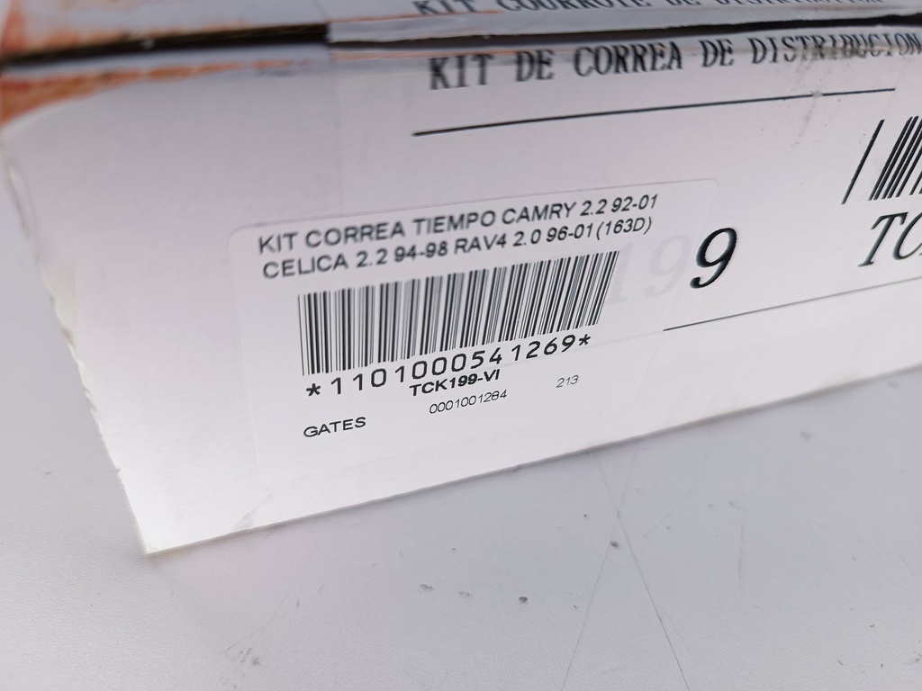 KIT CORREA TIEMPO CAMRY 2.2 92-01 CELICA 2.2 94-98 RAV4 2.0 96-01 (163D) - Vista 4