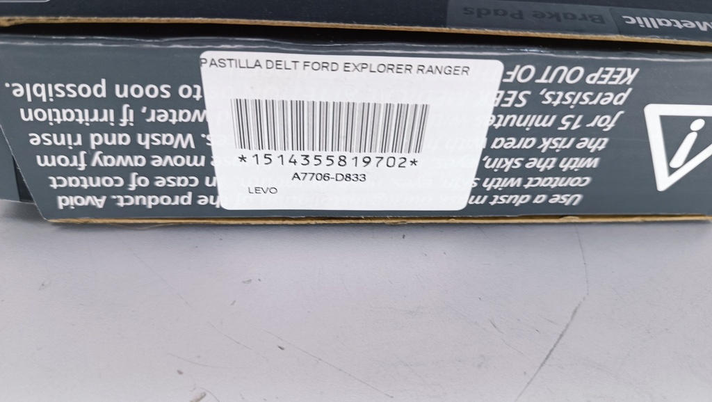 PASTILLA DELT FORD EXPLORER RANGER 02-05 - Vista 4