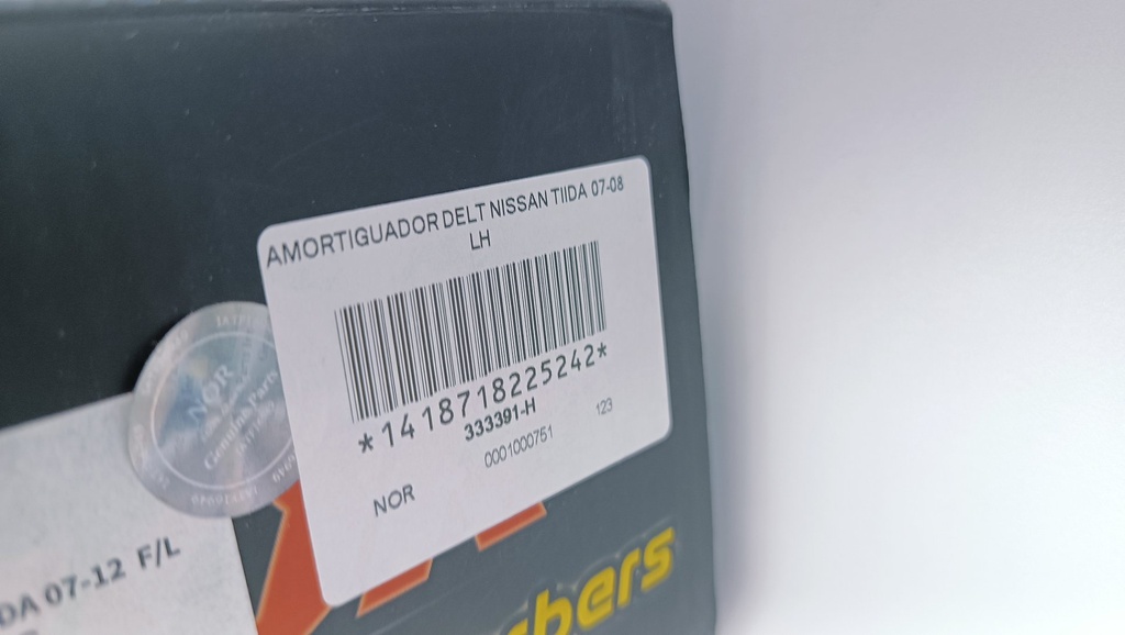 AMORTIGUADOR DELT NISSAN TIIDA 07-08 LH - Vista 9