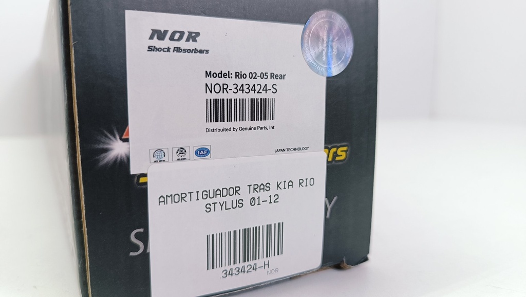 AMORTIGUADOR TRAS KIA RIO STYLUS 01-12 - Vista 1