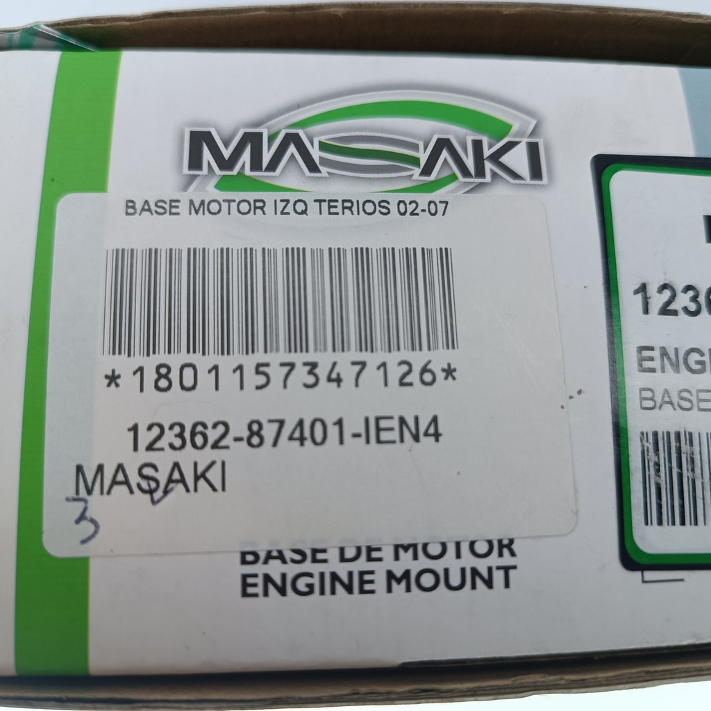 BASE MOTOR IZQ TERIOS 02-07 - Vista 9