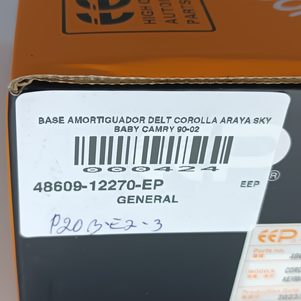 BASE AMORTIGUADOR DELT COROLLA ARAYA SKY BABY CAMRY 90-02 - Vista 9
