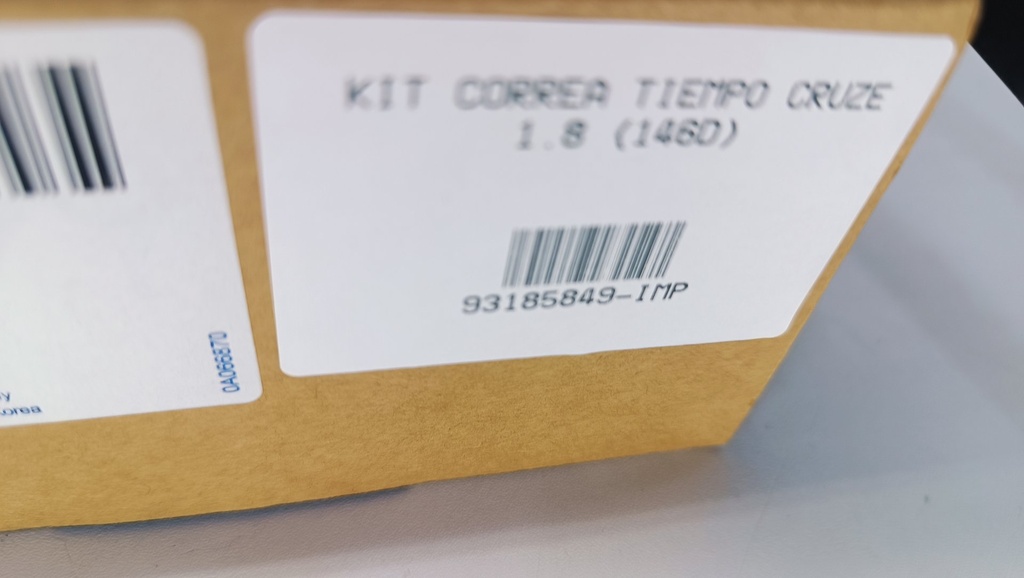 KIT CORREA TIEMPO CRUZE 1.8 (146D) - Vista 7